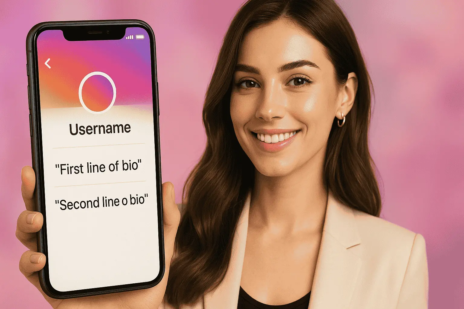 2 Line Bio for Instagram for Girl